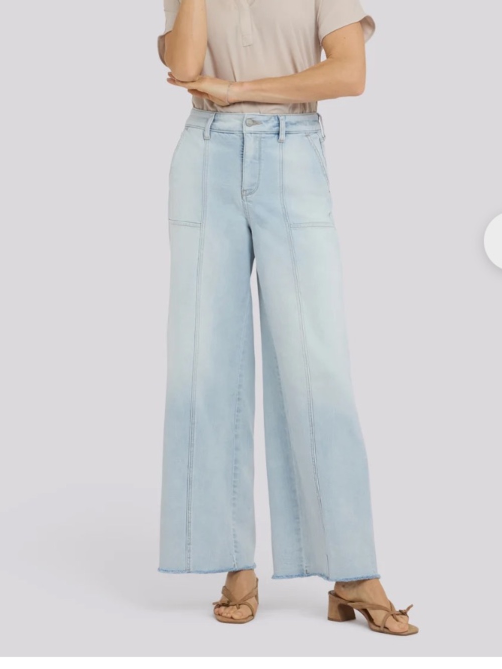NYDJ Wide Leg Jeans Simone size 12